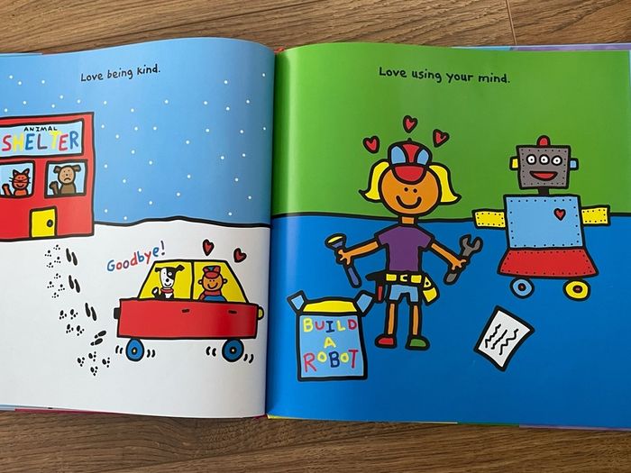 Love the world book