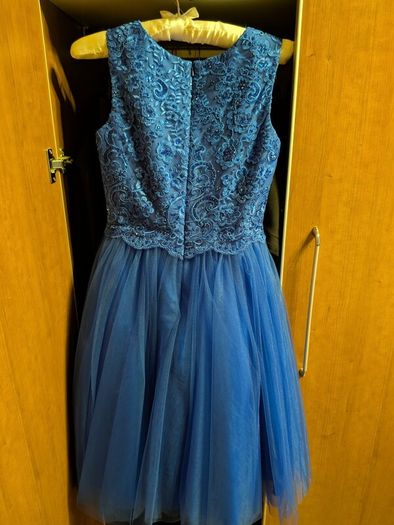 New generation confirmation dress navy blue  size 12