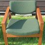 Mid Century Vintage Crannac Armchair & Side Table Image 7