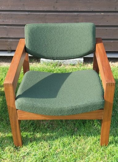 Mid Century Vintage Crannac Armchair & Side Table