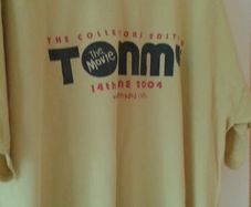 The Who's Tommy The Movie  Collectors Item Tee Shirt
