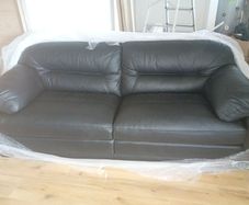 Leather sofa