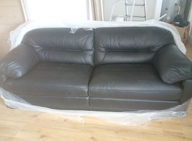 Leather sofa