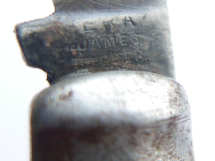 Vintage James Barber 1800s Sheffield Pocket Knife 2 Blades Stainless Steel