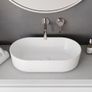 Lova Cera-Line 53 White Ceramic Countertop Washbasin Image 4