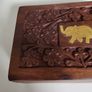 Carved wooden trinket box Image 4