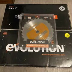 Evolution R255SMS-DB 255mm Electric Double-Bevel Sliding Multi-Material Mitre Saw