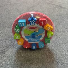 Melissa and Doug shape sorting clock