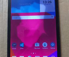 LG 7 inch Tablet, Model V480, 16GB, Screen has water stain, but still very viewable, and everything works fine, youtube etc
