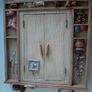 photo frame 4x6 garden with hinged doors and garden items Image 2