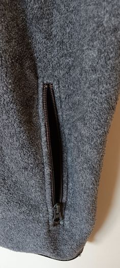 Grey Fleece Zip Body Warmer/Gilet