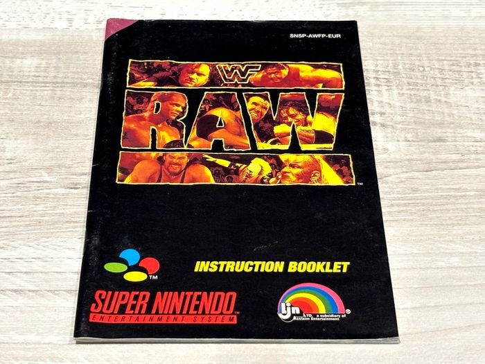 Snes WWF Raw - Boxed