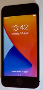 iPhone SE 1St Generation Model Silver 32GB