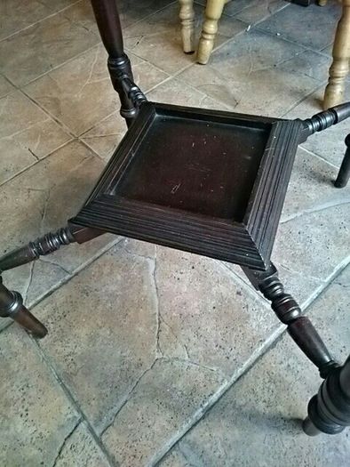 Hexagon side table