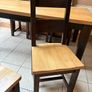 Solid Timber Dining Table & Chairs Image 5