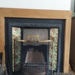 Cast Iron Fire Place For Sale
