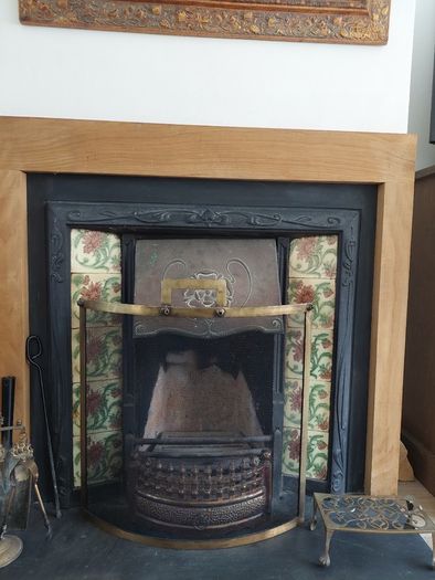 Cast Iron Fire Place For Sale