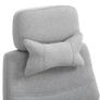 Vinsetto High Back Office Chair Reclining w/ Footrest Grey Image 7