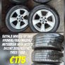 Sets & Singles of 5x114.3 Alloys, Steels & Spacesavers for Hyundai Kia Mazda 15" 16" 17" 18" inch @ OCG Image 4