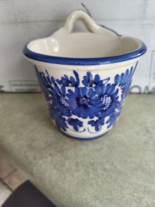 Delft wall Planter