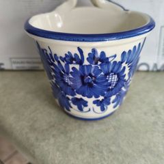 Delft wall Planter