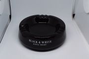Black and White Scotch Whisky Ashtray