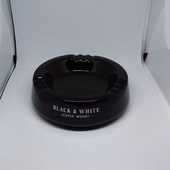 Black and White Scotch Whisky Ashtray