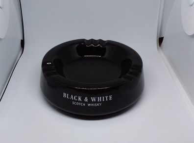 Black and White Scotch Whisky Ashtray
