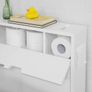 Bathroom Cabinet Narrow space saving   Storage Unit Side Cabinet Multipurpose Storage Toilet Cabinet Image 2