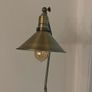 Brass floor lamp with Edison bulb Image 2