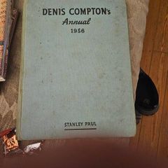 Denis Crompton's Annual. 1956 First Edition Large Volume Hardback In Good Condition.  See Photos For Same.