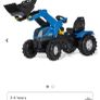 New Holland Toy Tractor Image 4