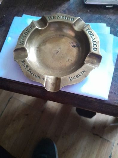 vintage brass ashtray Dublin