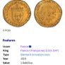 1519 Hammered Gold Ecu, Francis 1st of France. 'Gold Ecu with sun'. 3 grams of medieval gold! Image 9