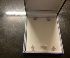 Earrings two pair 925 silver