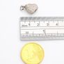 Vintage Opening 925 Silver Heart Charm Image 8