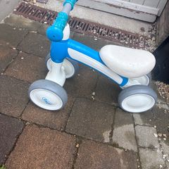 Two mini balance bike/toddler trikes