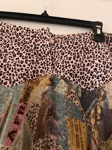 skirt silk DVF