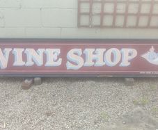 Vintage Hand Painted Sign