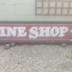 Vintage Hand Painted Sign