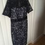 Berkertex Navy Lace Dress, Size 12, Fully Lined, New Image 3