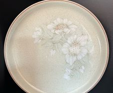 Vintage Denby Daybreak Dinner Plate