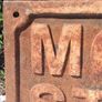 Georgian Cast Iron Moore Street Sign(5.6kgs) Image 5