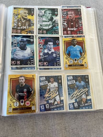 Match Attax football cards > 120