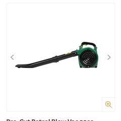 pro cut petrol leaf blower and vac