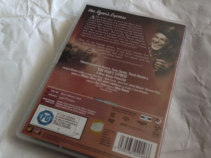 New Von Ryan's Express Dvd
