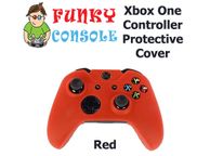 main image for ad Xbox One Controller Silicone Protector Rubber Protective Case Red