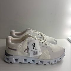 On cloud white runners