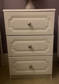 White locker solid professionally painted