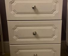 White locker solid professionally painted